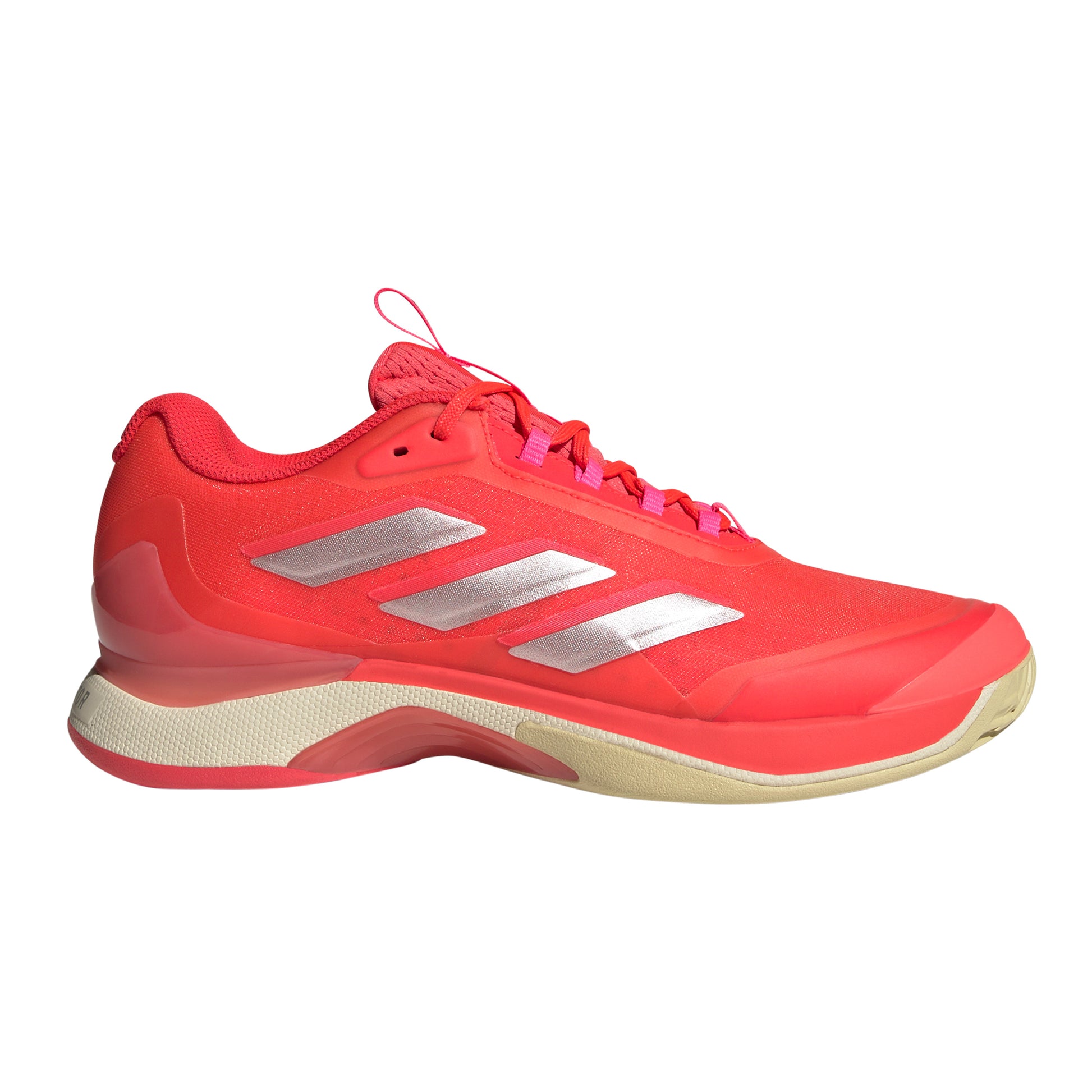 adidas Avacourt 2 Zapatilla todas las superficies Mujeres - rojo, plateado