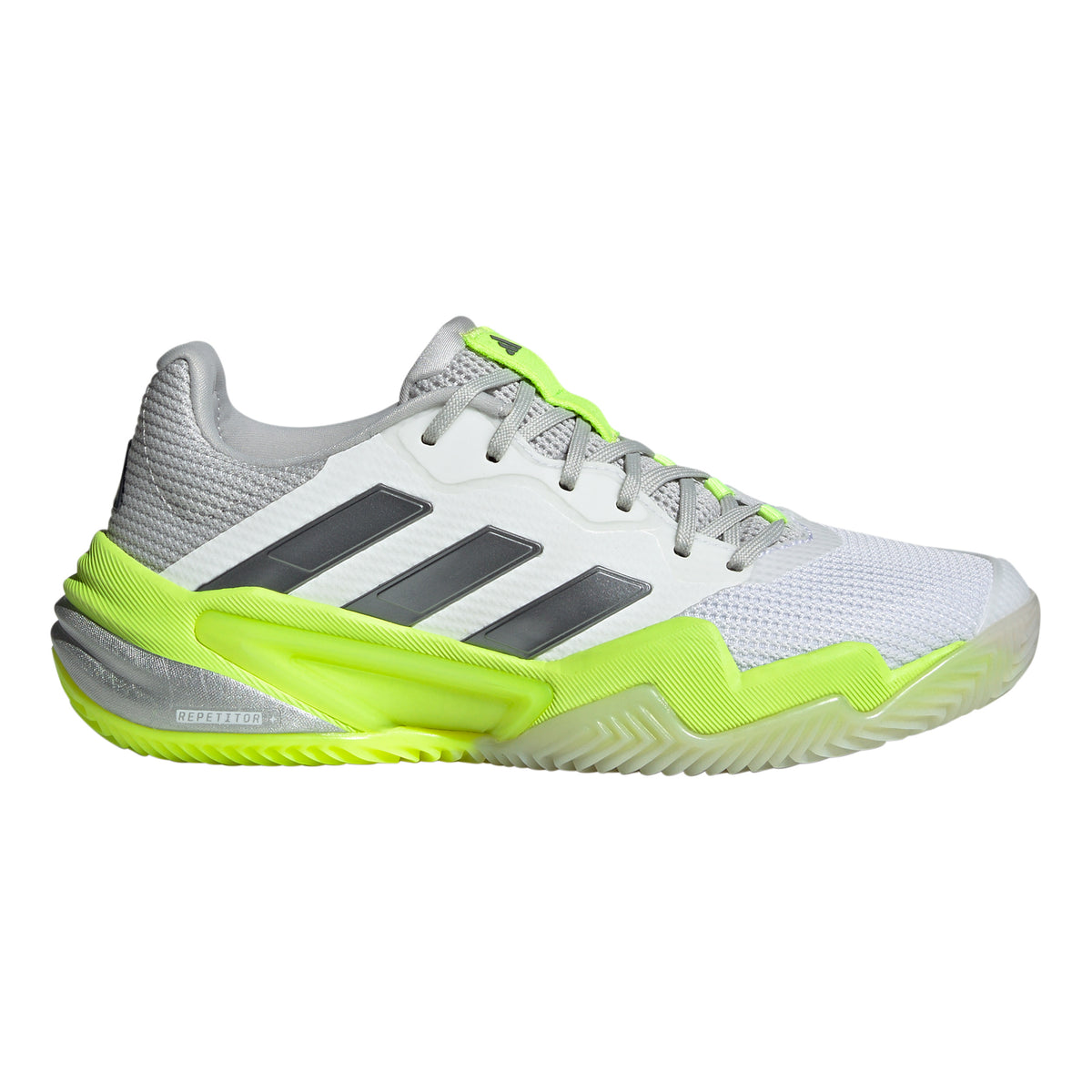 adidas Barricade 13 Zapatilla tierra batida Mujeres - blanco, lima