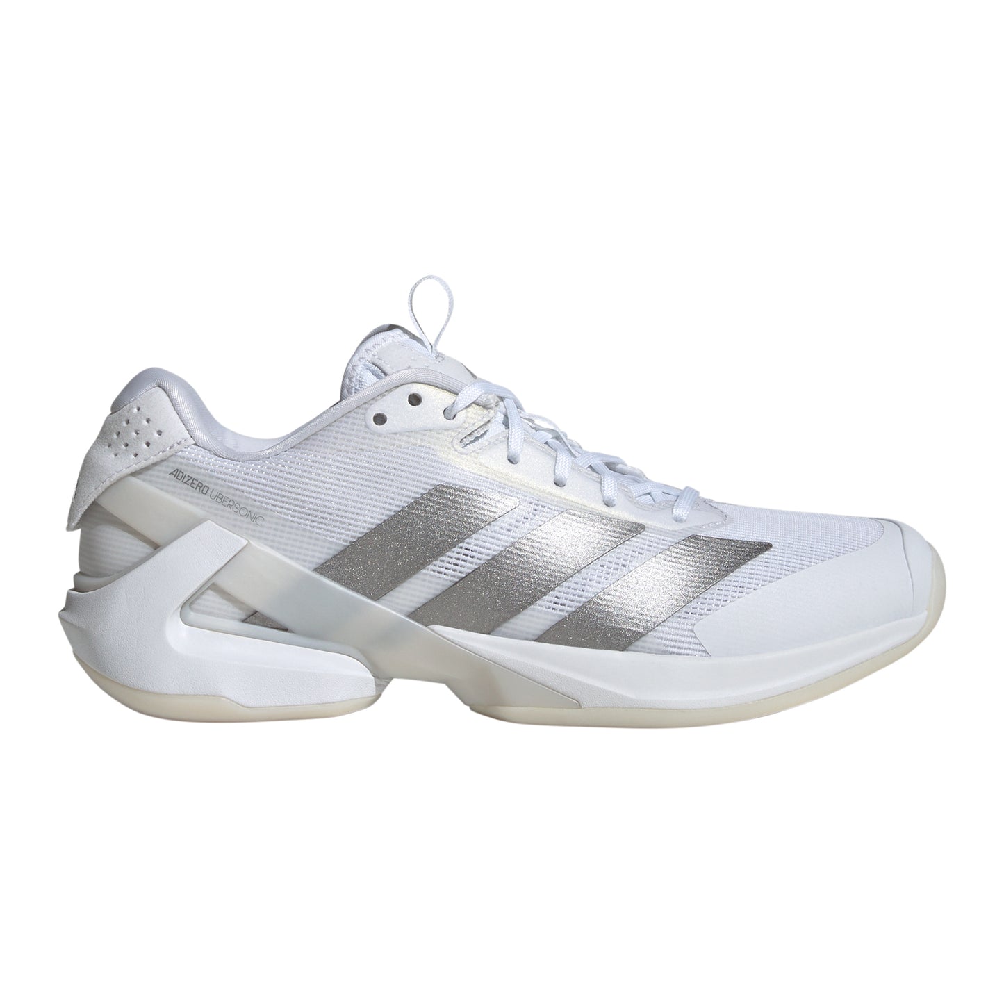 adidas adizero Ubersonic 5 Zapatilla todas las superficies Mujeres - blanco, plateado