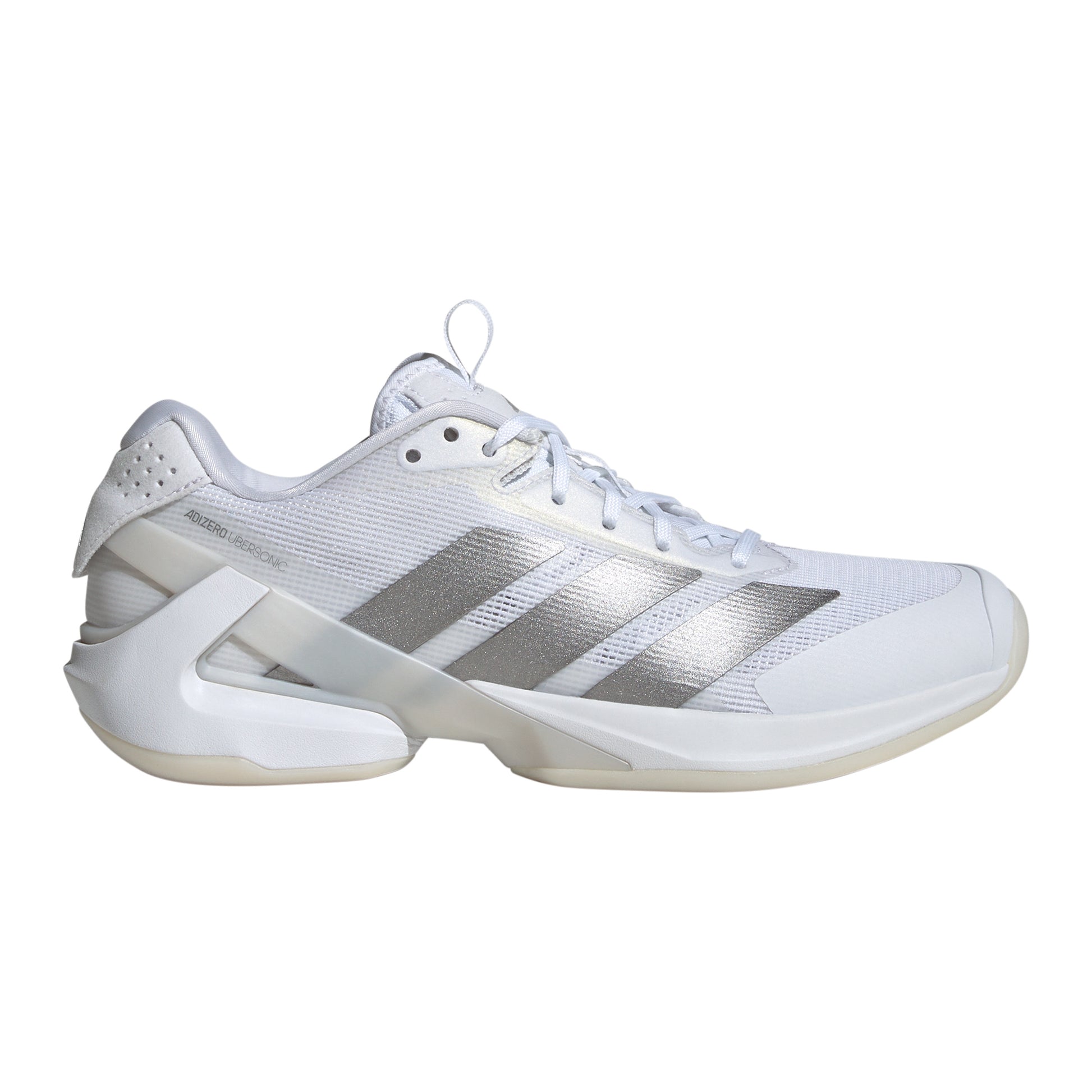 adidas adizero Ubersonic 5 Zapatilla todas las superficies Mujeres - blanco, plateado
