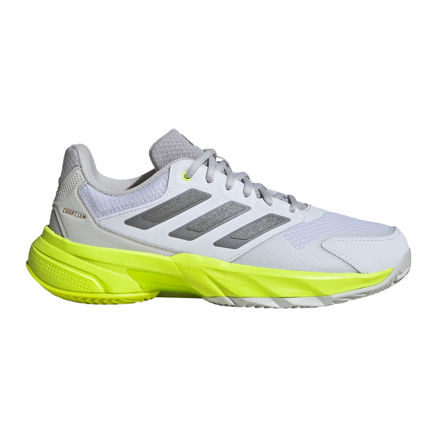 adidas CourtJam Control 3 Zapatilla tierra batida Mujeres - blanco, lima