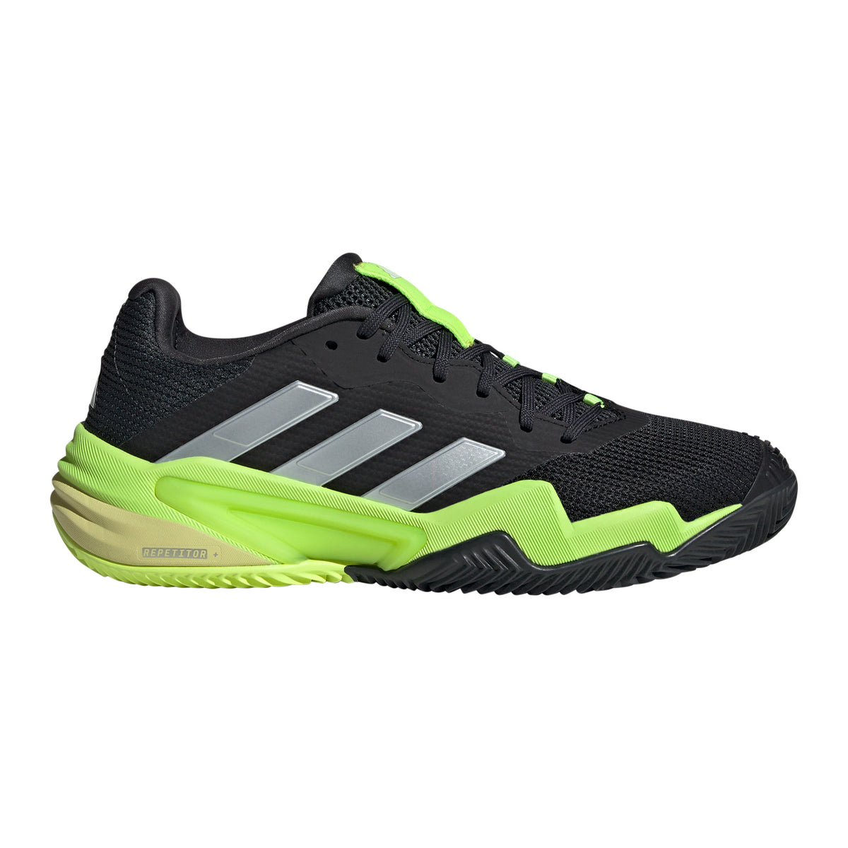adidas Barricade 13 Zapatilla tierra batida Hombres - negro, lima