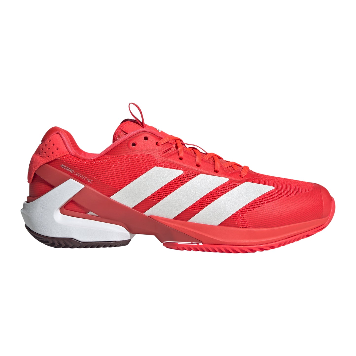 adidas adizero Ubersonic 5 Zapatilla tierra batida Hombres - rojo, blanco