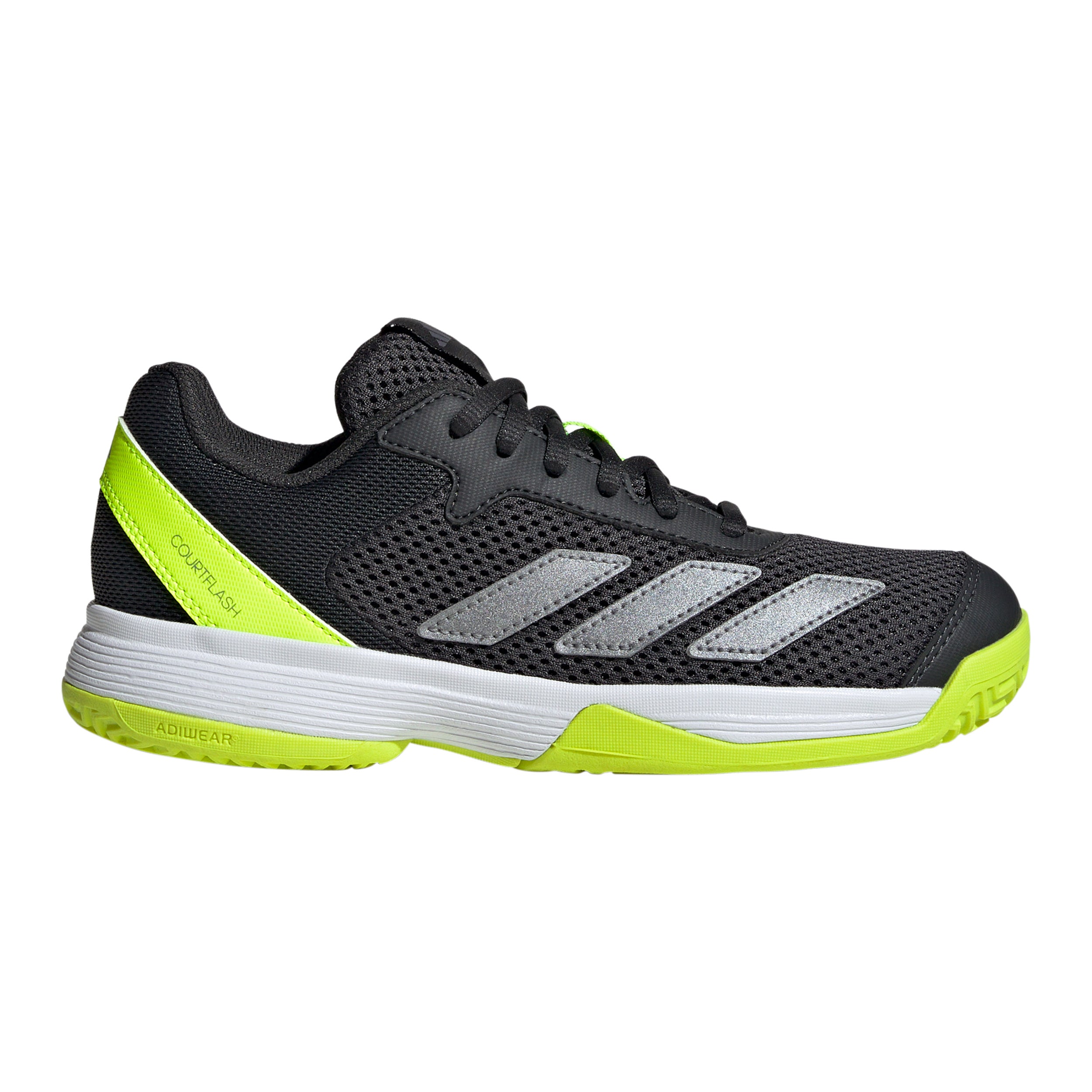 adidas Courtflash Zapatilla todas las superficies Niños - negro, lima