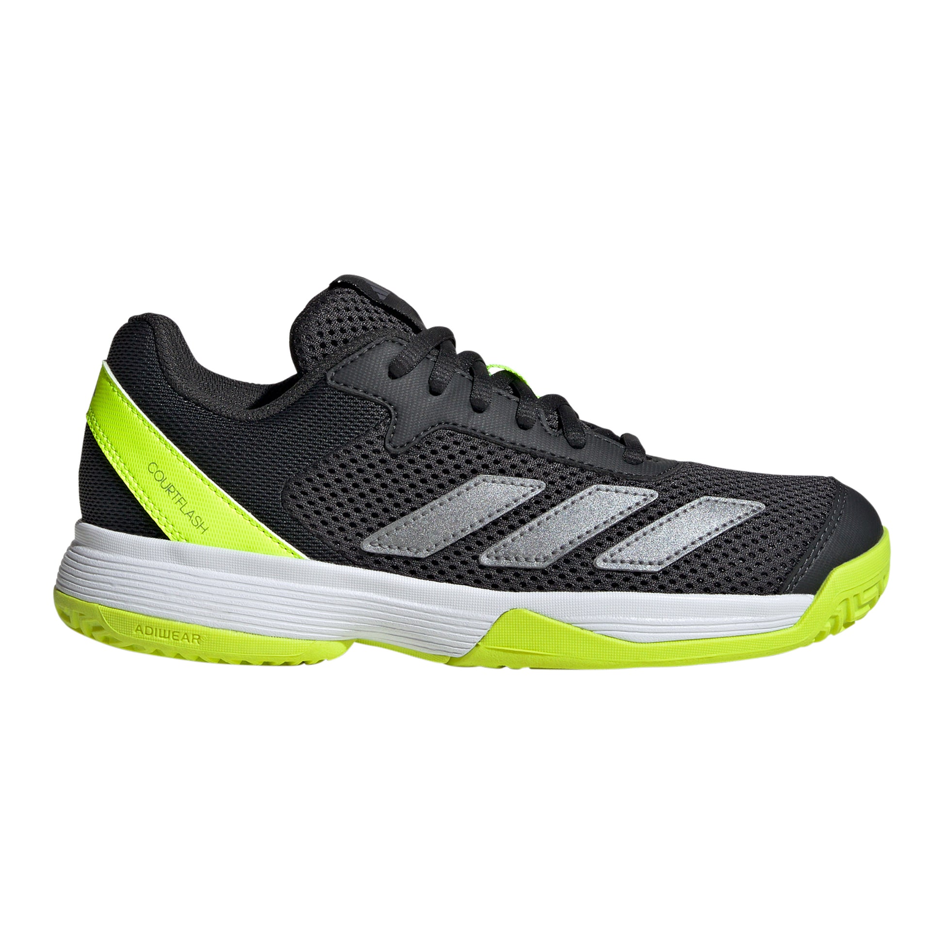 adidas Courtflash Zapatilla todas las superficies Niños - negro, lima