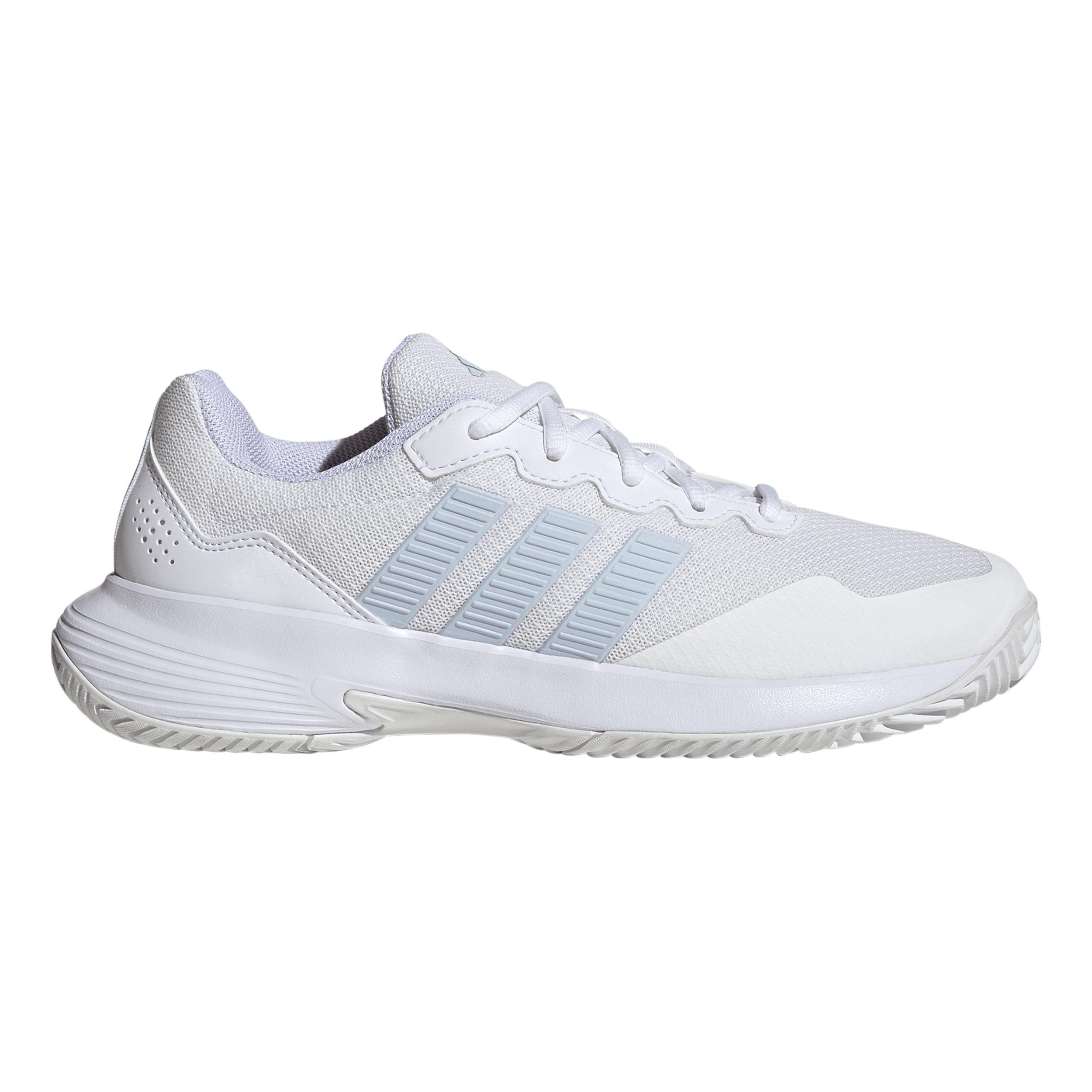 adidas GameCourt 2 Zapatilla todas las superficies Mujeres - blanco, azul claro