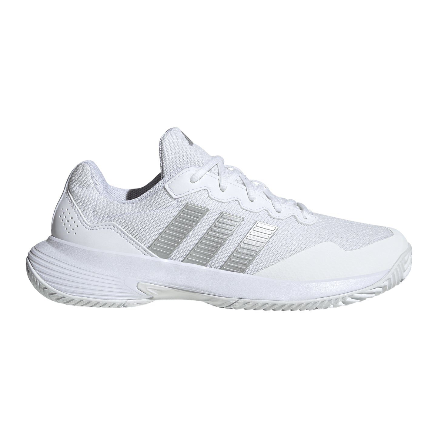 adidas GameCourt 2 Zapatilla todas las superficies Mujeres - blanco, plateado
