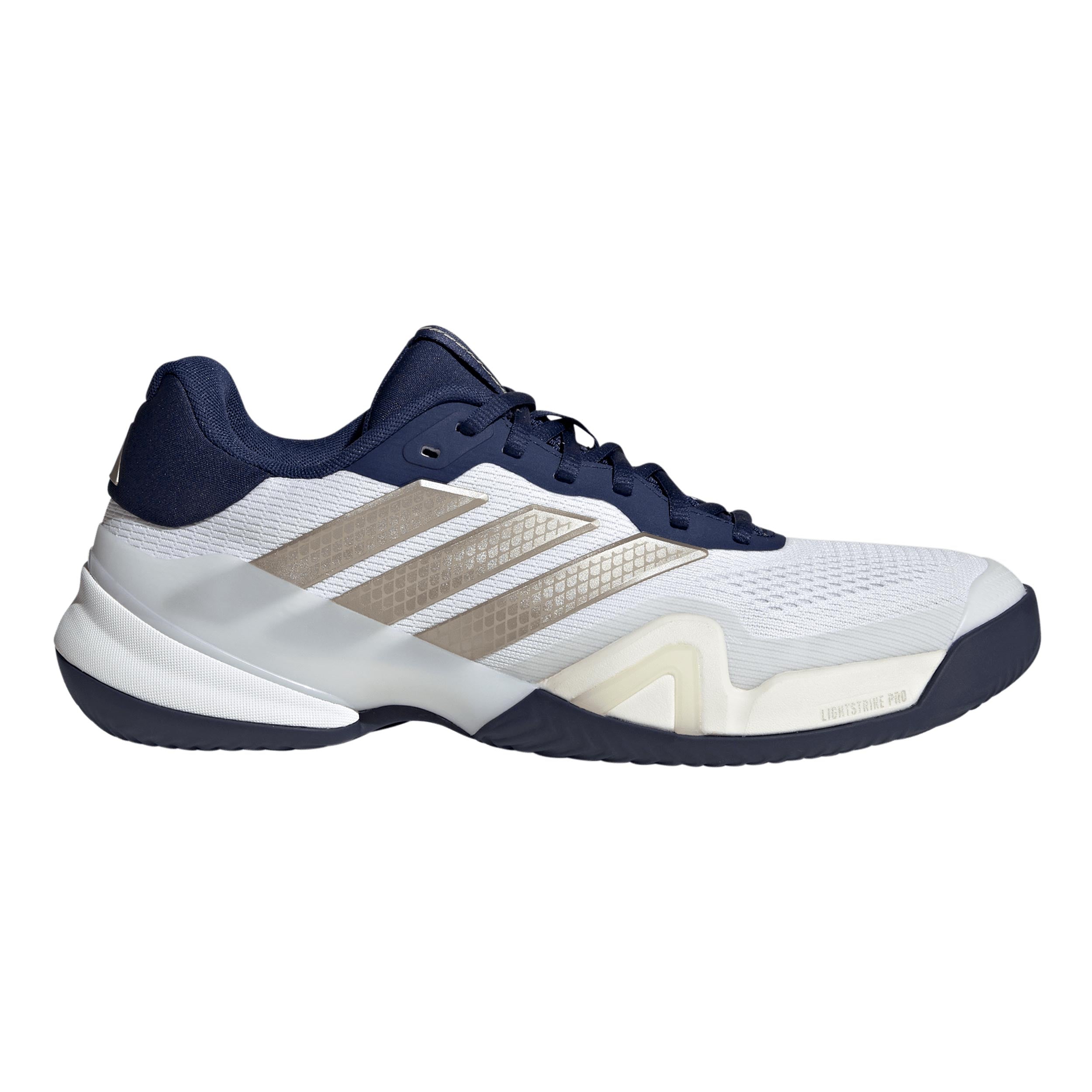 adidas Barricade 14 Zapatilla tierra batida Hombres - gris claro, azul oscuro