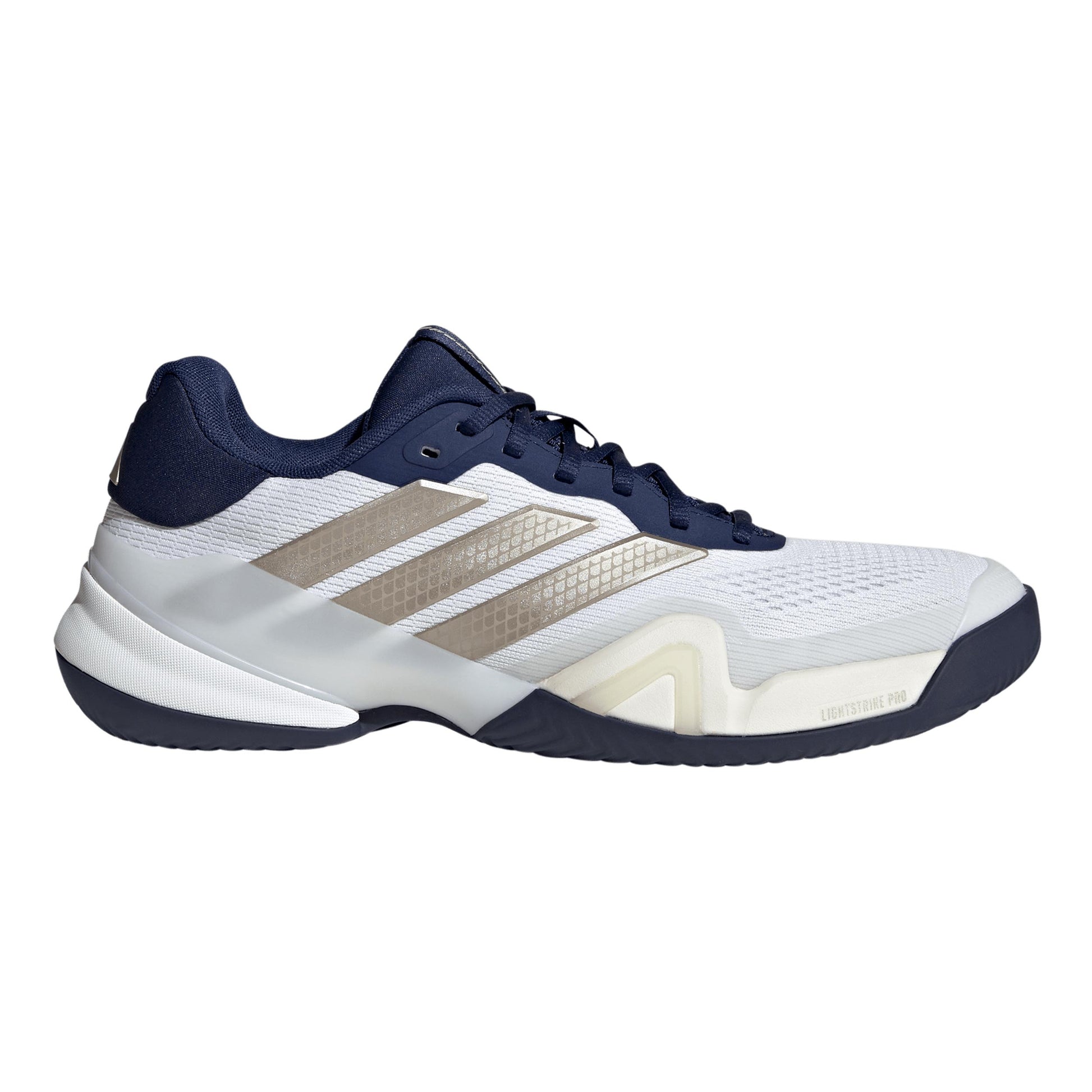 adidas Barricade 14 Zapatilla tierra batida Hombres - gris claro, azul oscuro