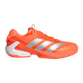 adizero Ubersonic 5 Zapatilla tierra batida Hombres - naranja, plateado