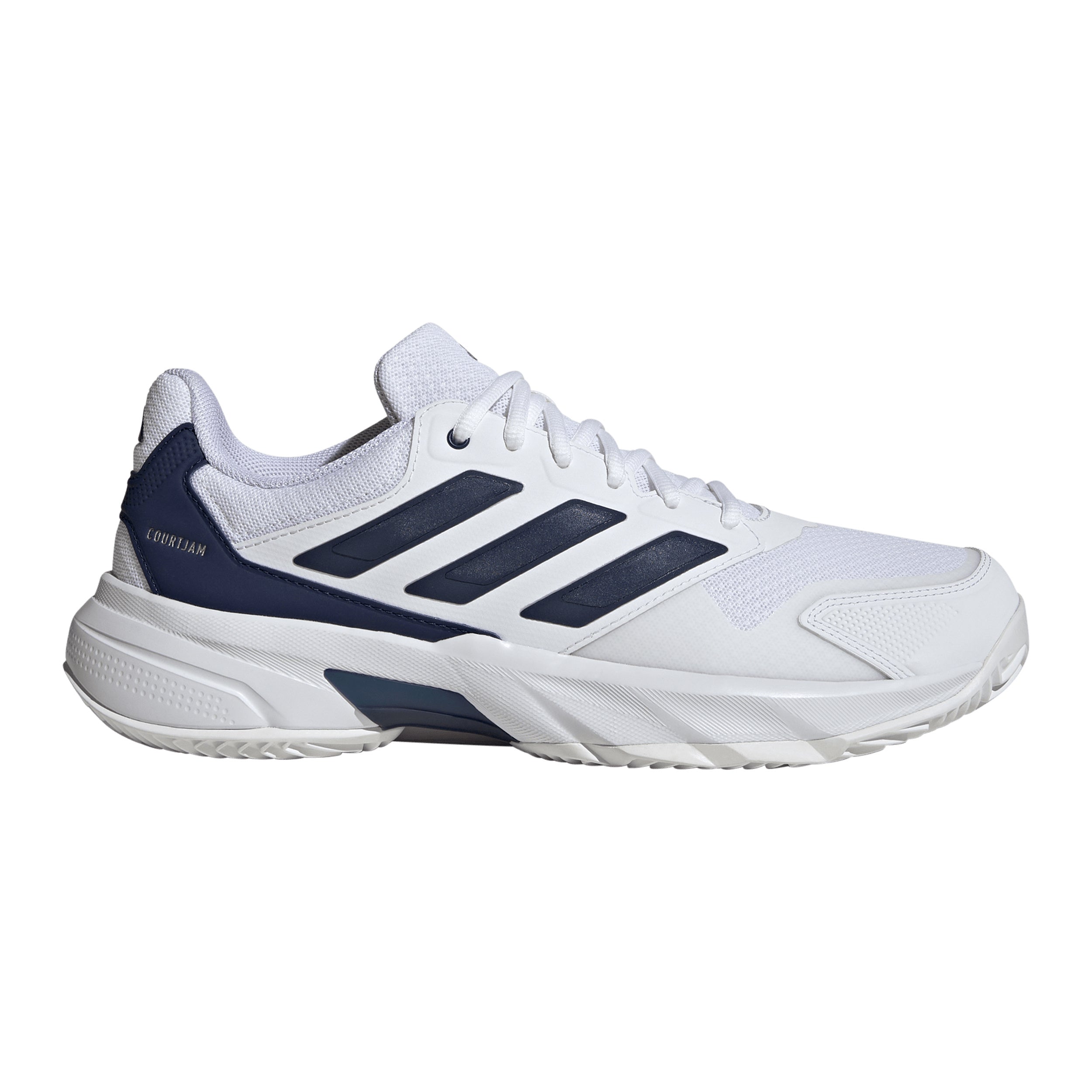 adidas CourtJam Control 3 Zapatilla todas las superficies Hombres - blanco, azul oscuro