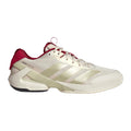 adizero Ubersonic 5  Zapatilla todas las superficies Hombres - blanco, rojo oscuro