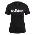 Linear Camiseta de manga corta Mujeres - negro,