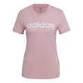 Linear Camiseta de manga corta Mujeres - rosa,