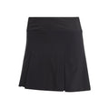 Club Pleated Falda Mujeres-Negro