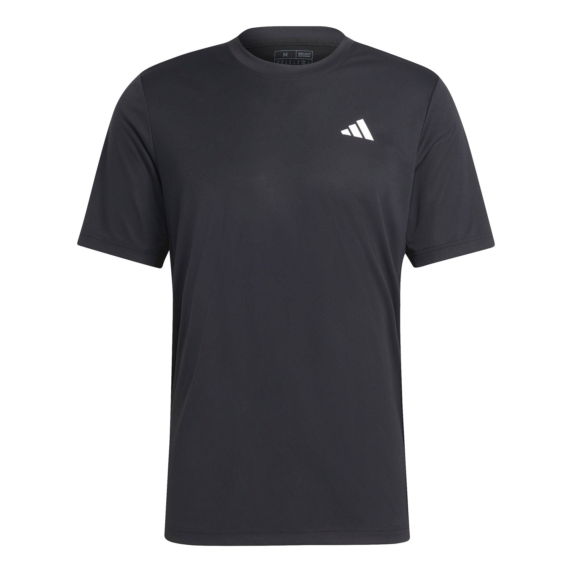 adidas Club Camiseta De Manga Corta Hombres-Negro