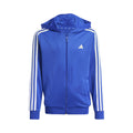 Training ES 3 Stripes Full-Zip Sudadera con cremallera Niños - azul, blanco