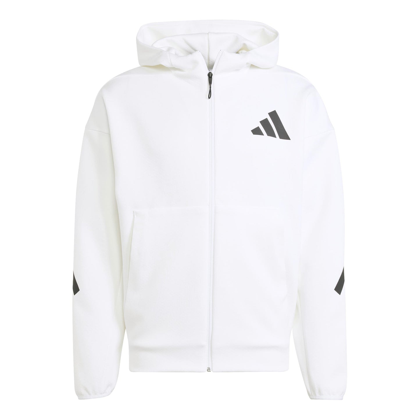 adidas Z.N.E. Sudadera con cremallera Hombres - blanco