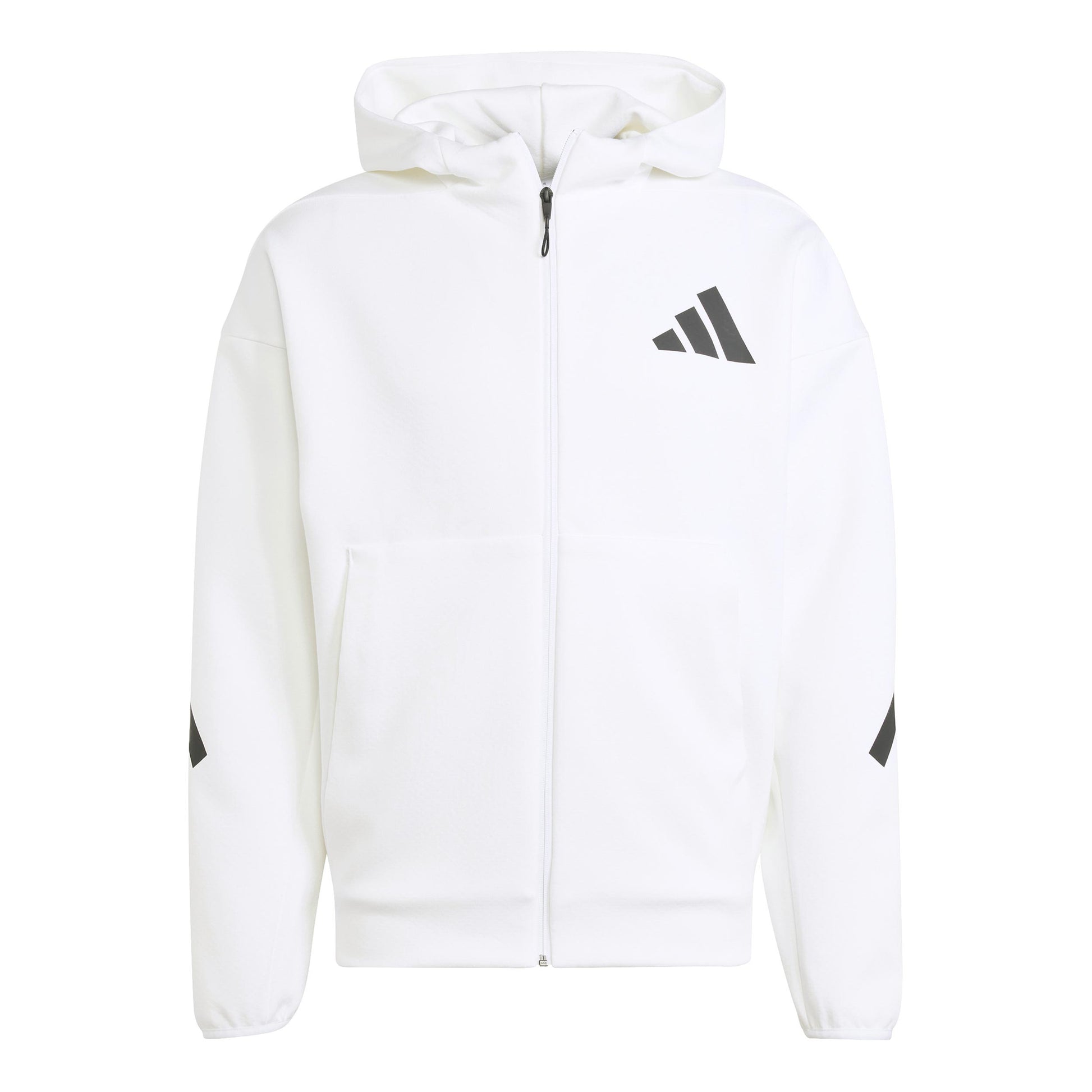 adidas Z.N.E. Sudadera con cremallera Hombres - blanco