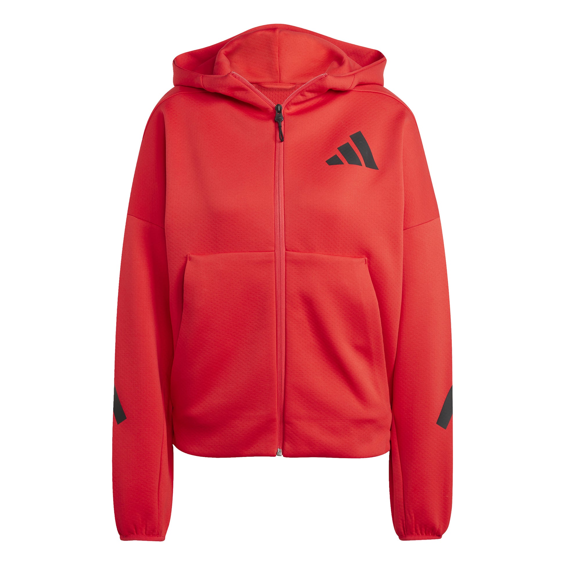 adidas Z.N.E. Sudadera con cremallera Mujeres - rojo,