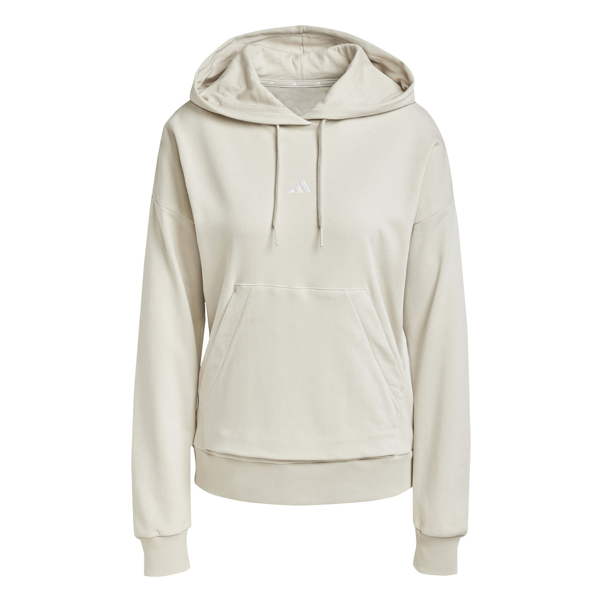 adidas Essentials Small Logo Sudadera con capucha Mujeres - gris,