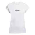 Essentials Linear Camiseta de manga corta Mujeres - blanco,