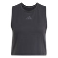 Power 3 Stripes Boxy Camiseta De Tirantes Mujeres-Negro