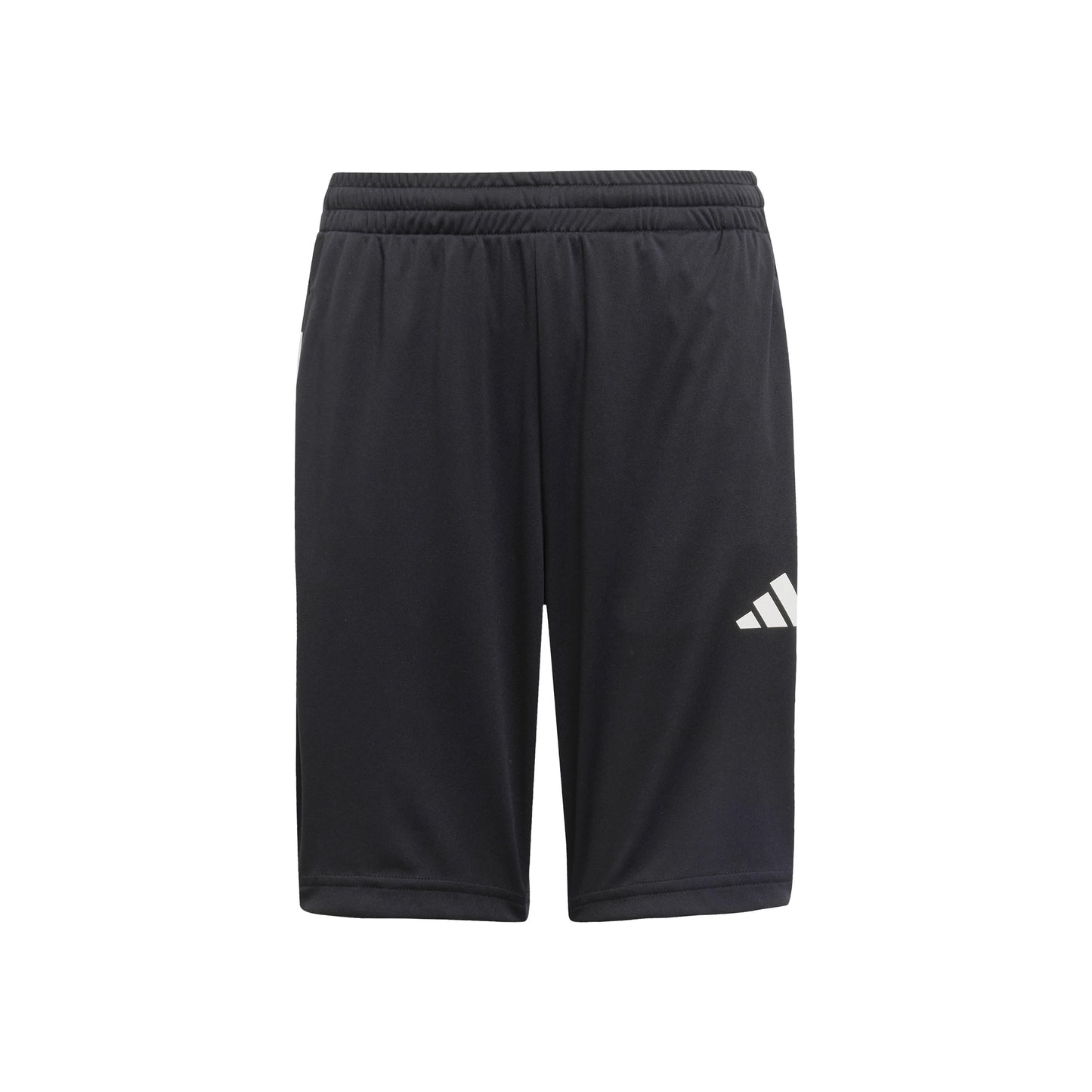 adidas Training Essentials 3 Stripes Shorts Niños-Negro,Blanco