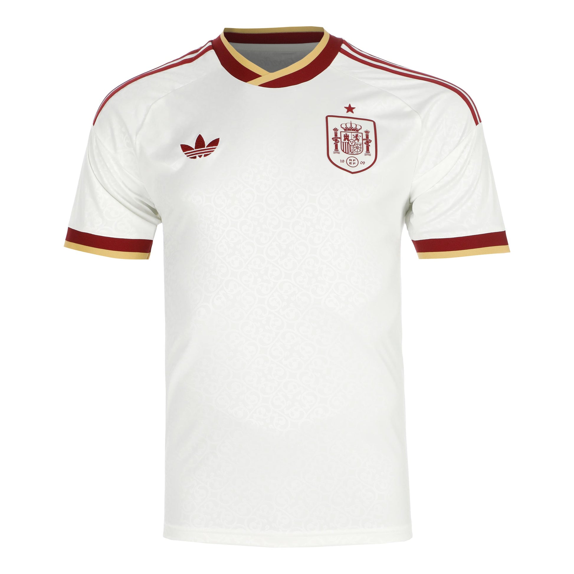 adidas RFEH Away Trikot Camiseta de manga corta Hombres-blanco
