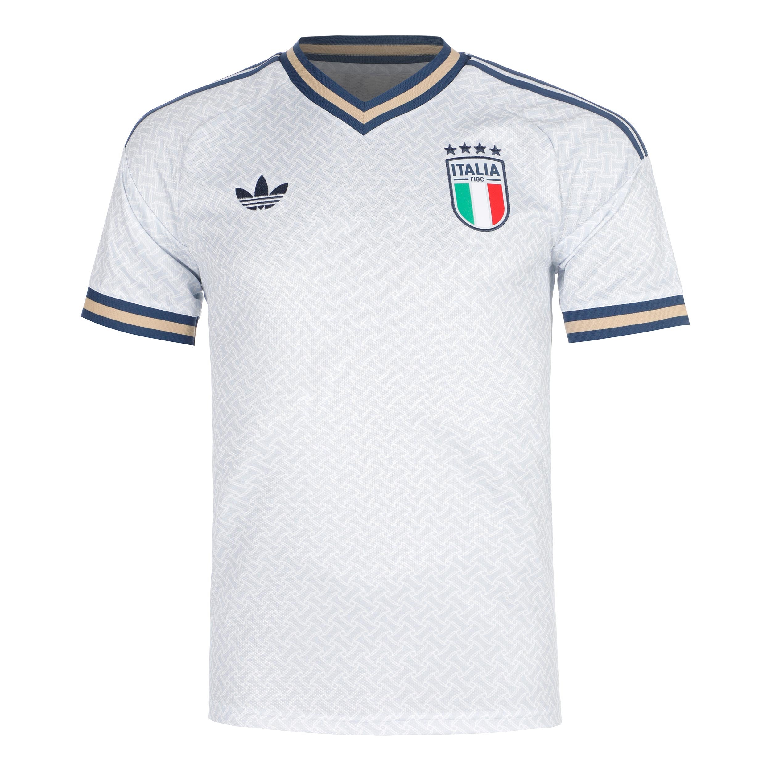 adidas FIGC Away Camiseta de manga corta Hombres-azul