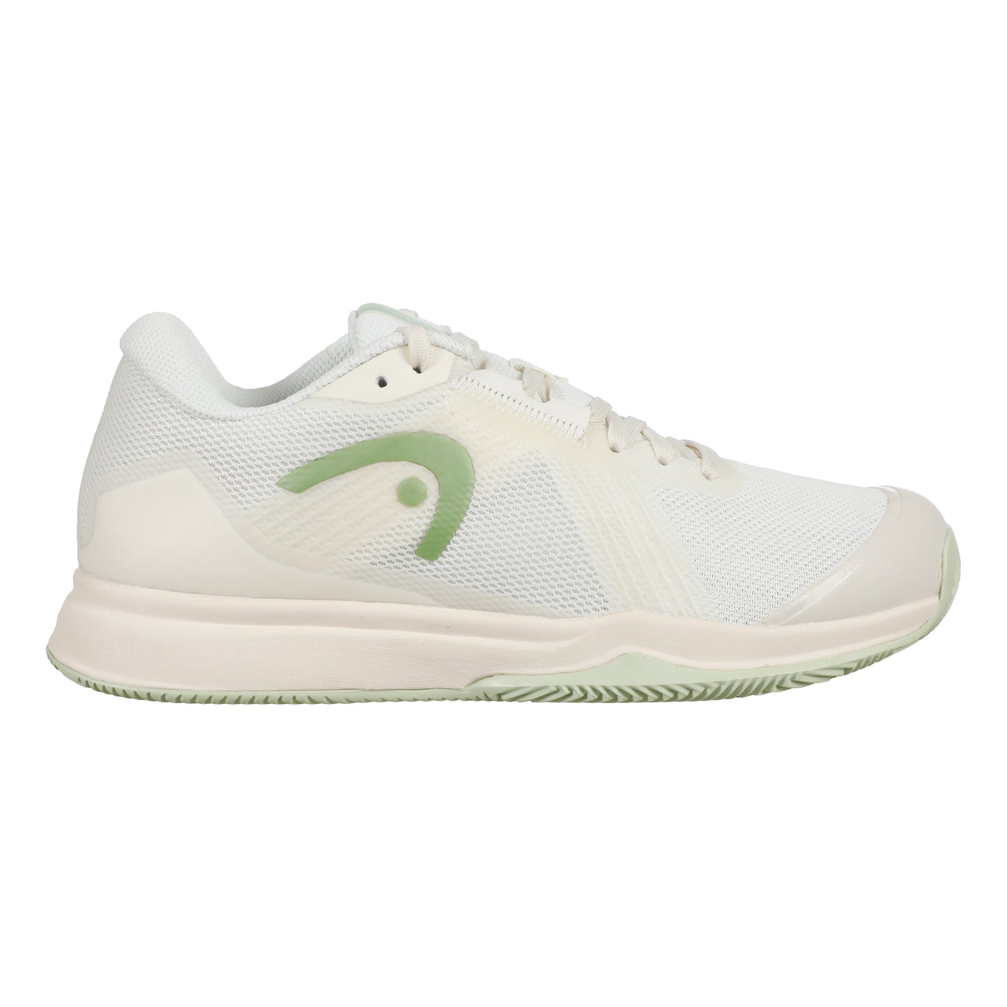 HEAD Sprint Team 4.0 Zapatilla Tierra Batida Mujeres-Crema,Verde Claro