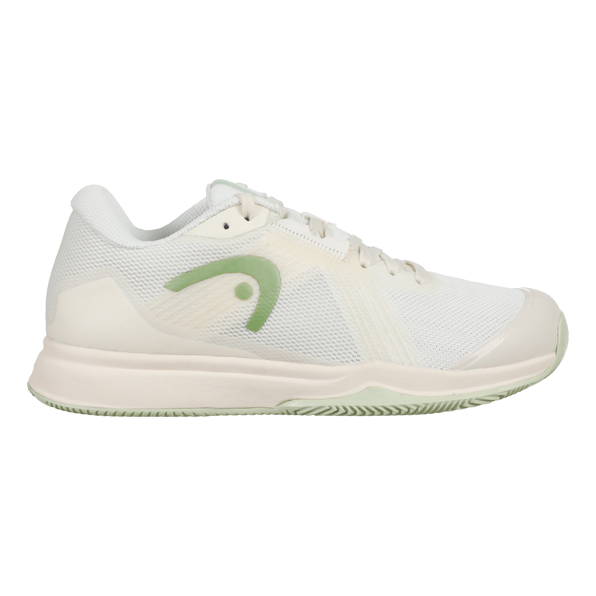 HEAD Sprint Team 4.0 Zapatilla Tierra Batida Mujeres-Crema,Verde Claro