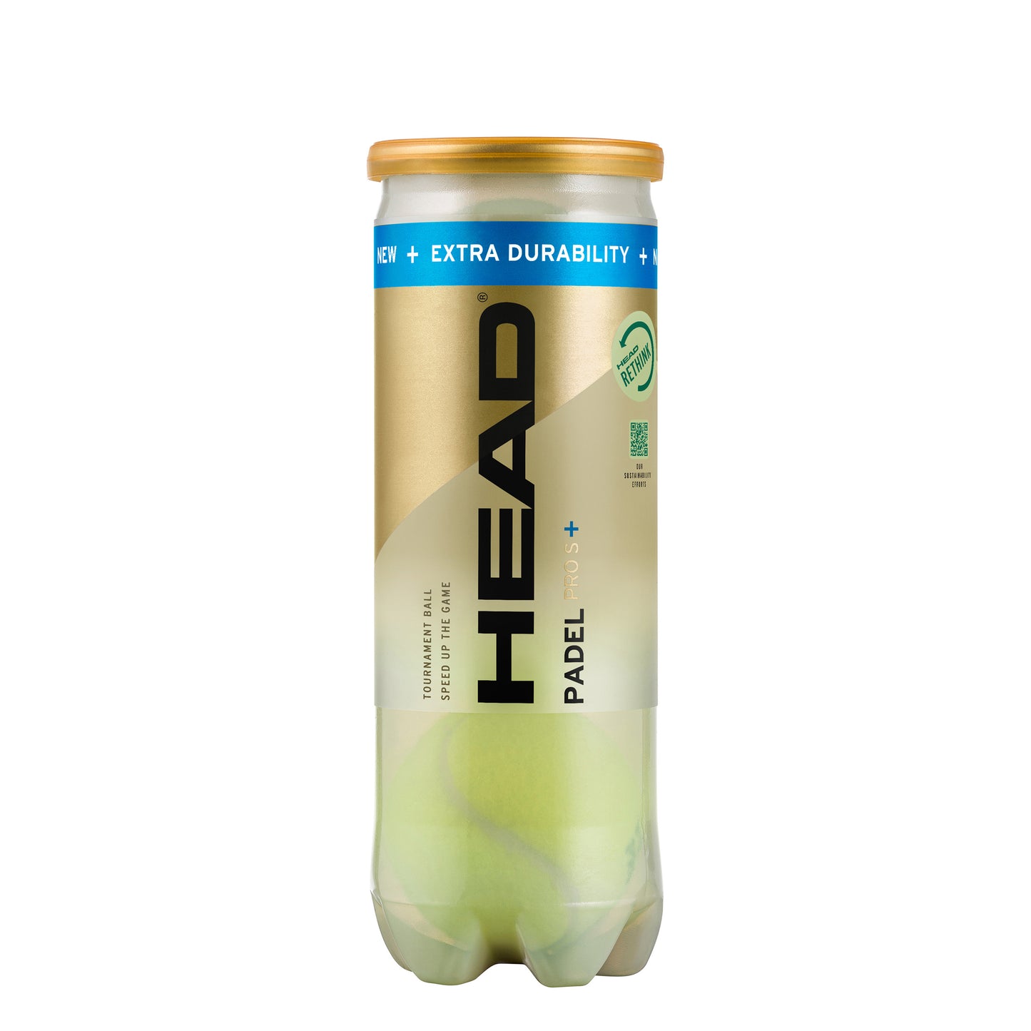 HEAD Padel Pro S+ Bote De 3 Pelotas