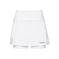 Club Basic Long Falda Mujeres-Blanco,Plateado