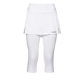 Club Falda Con Malla Mujeres-Blanco,Plateado