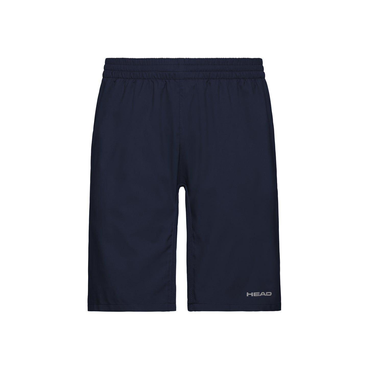 HEAD Club 9in Shorts Hombres-Azul Oscuro,Plateado