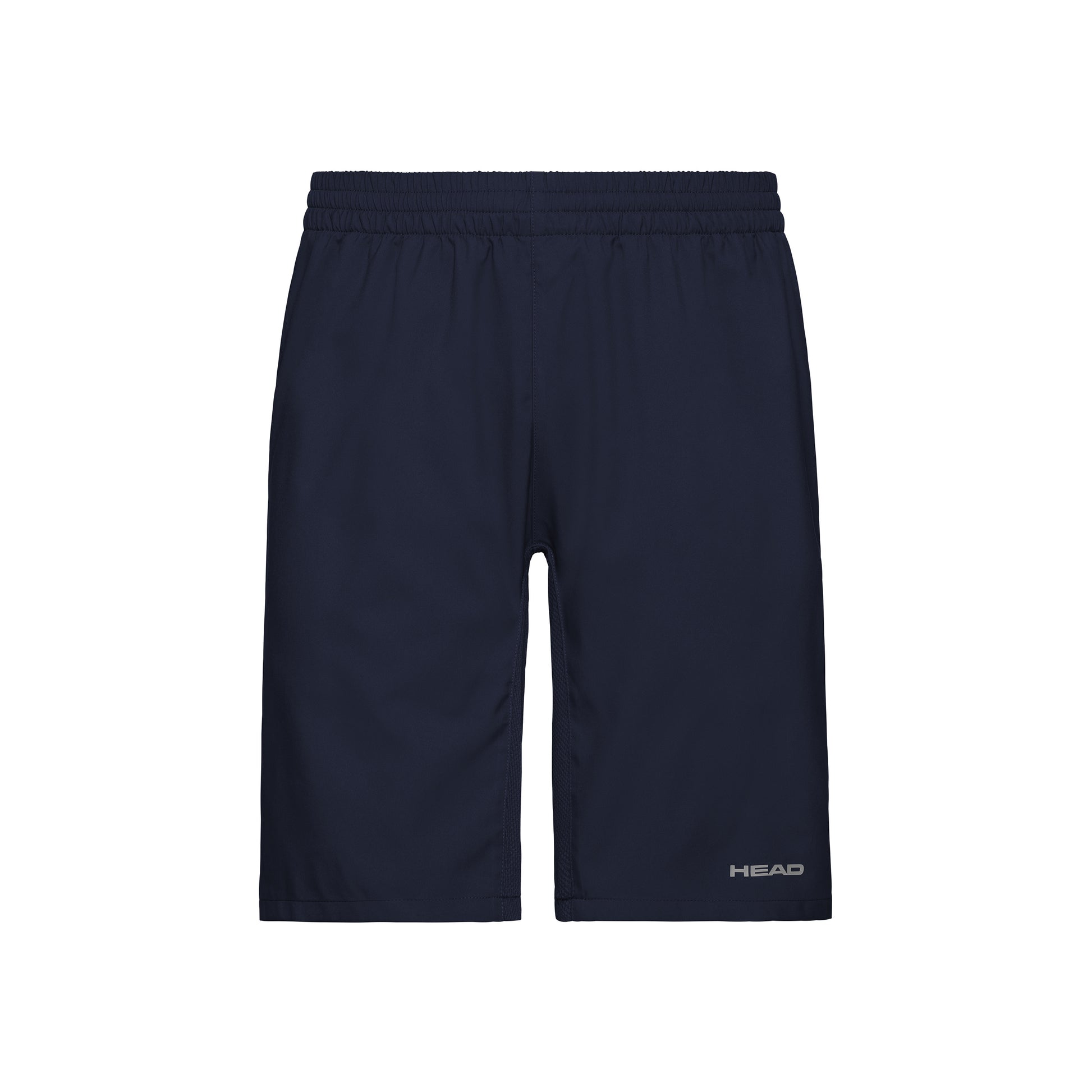 HEAD Club 9in Shorts Hombres-Azul Oscuro,Plateado