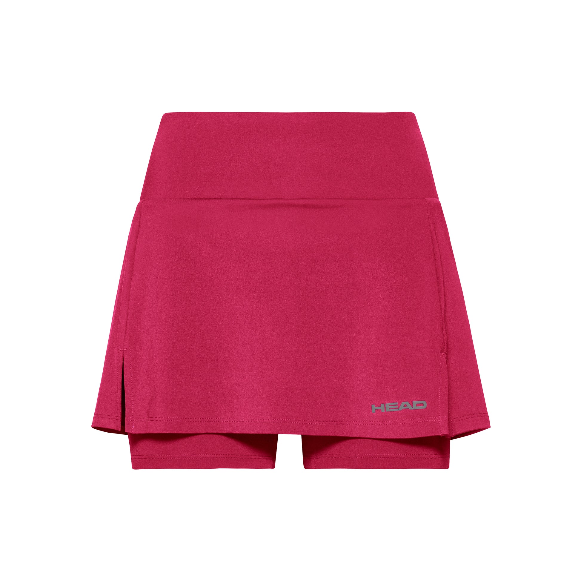 HEAD Club Basic Falda Chicas - rosa, plateado