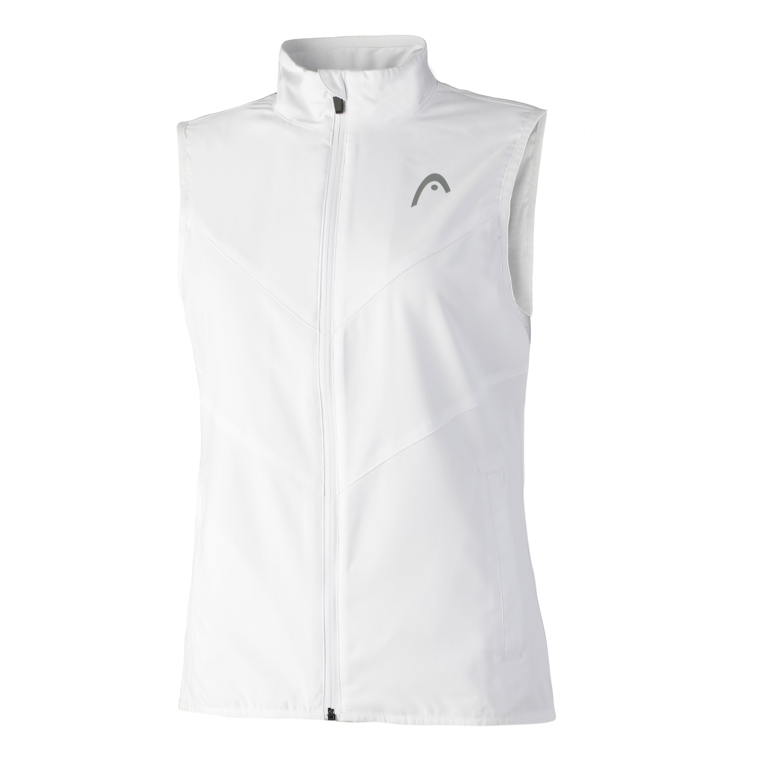 HEAD Club Chaleco Mujeres-Blanco