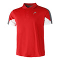 Club Tech 22 Polo Hombres - rojo, blanco