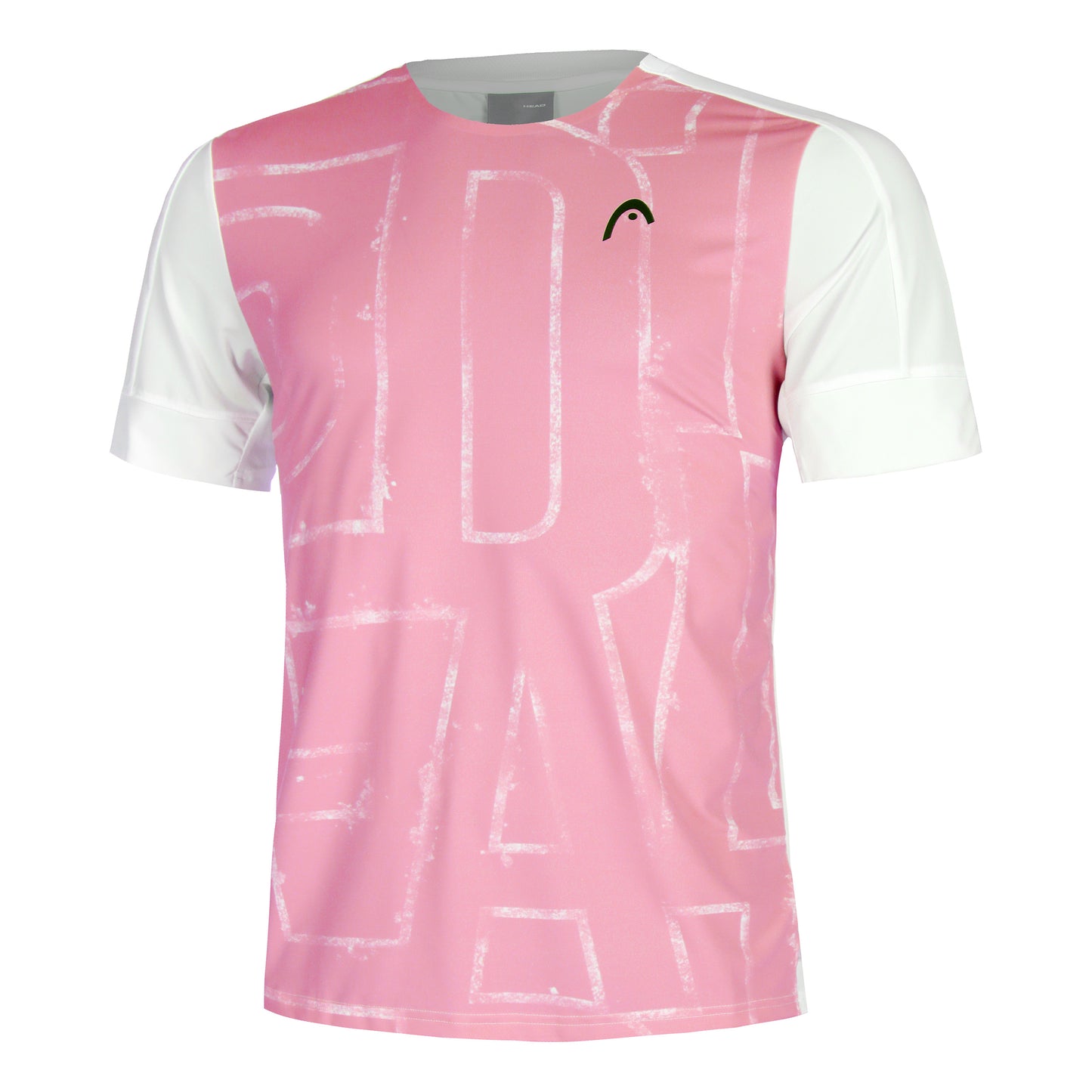 HEAD Play Tech II Camiseta de manga corta Hombres - blanco, rosa