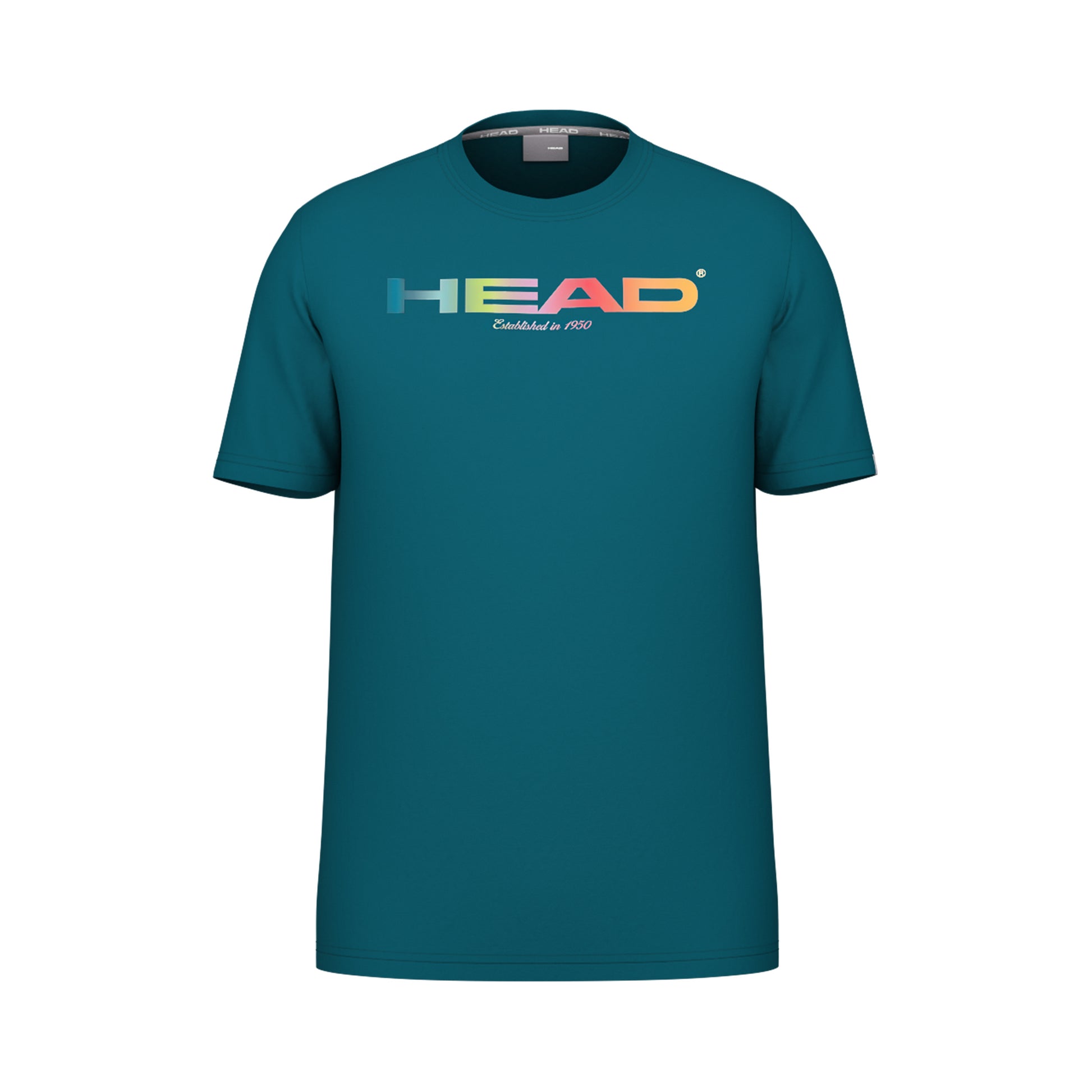 HEAD Rainbow Camiseta De Manga Corta Niños-Color Petróleo