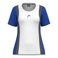 Club 25 Tech Camiseta De Manga Corta Mujeres-Blanco,Azul