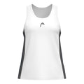Club 25 Tech Camiseta De Tirantes Mujeres-Azul Oscuro,Blanco