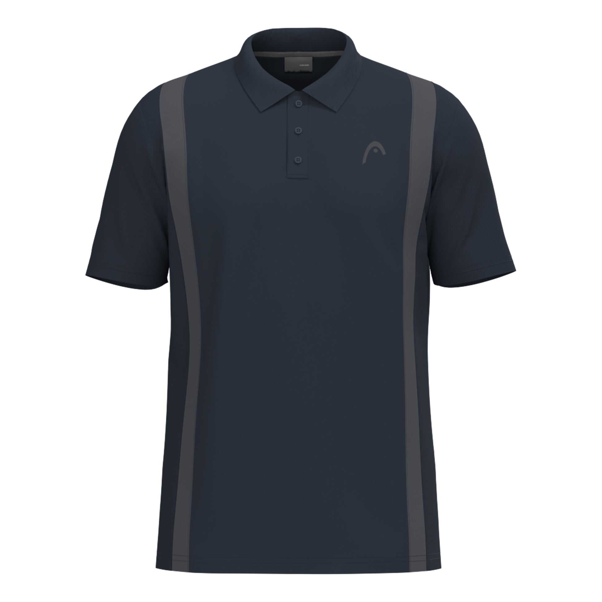 HEAD Club 25 Tech Polo Hombres-Azul Oscuro