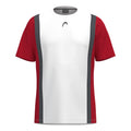 Club 25 Tech Camiseta De Manga Corta Hombres-Rojo,Blanco