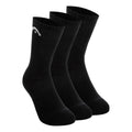 Short Crew Calcetines de tenis Pack de 3 Unisex - negro,
