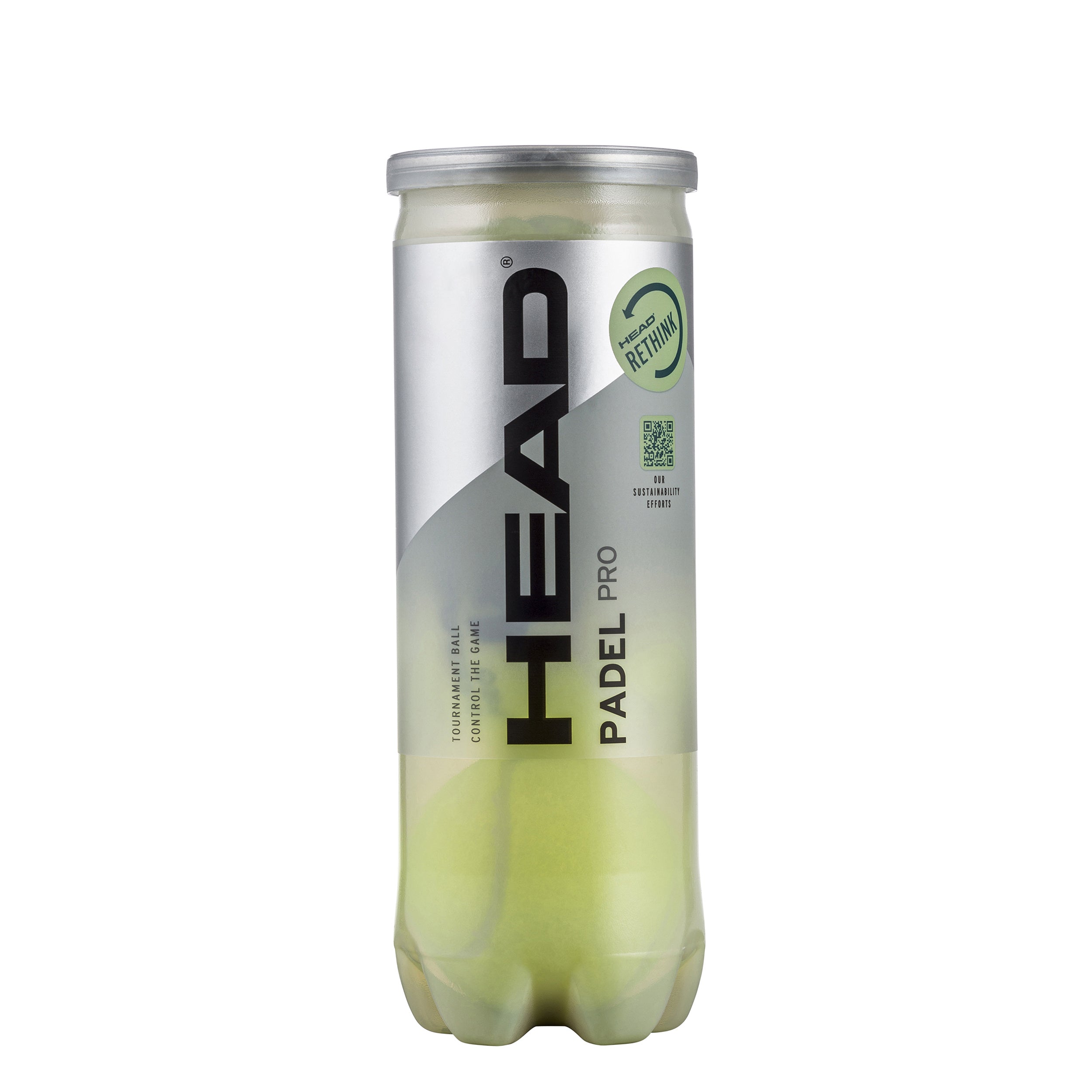 HEAD Padel Pro Bote de 3 pelotas