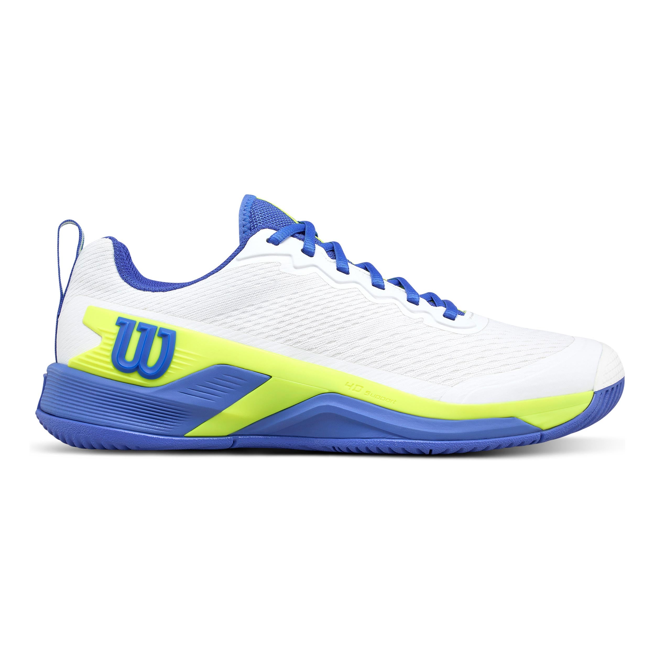 Wilson Rush Pro 4.5 Zapatilla Todas Las Superficies Hombres-Blanco,Azul