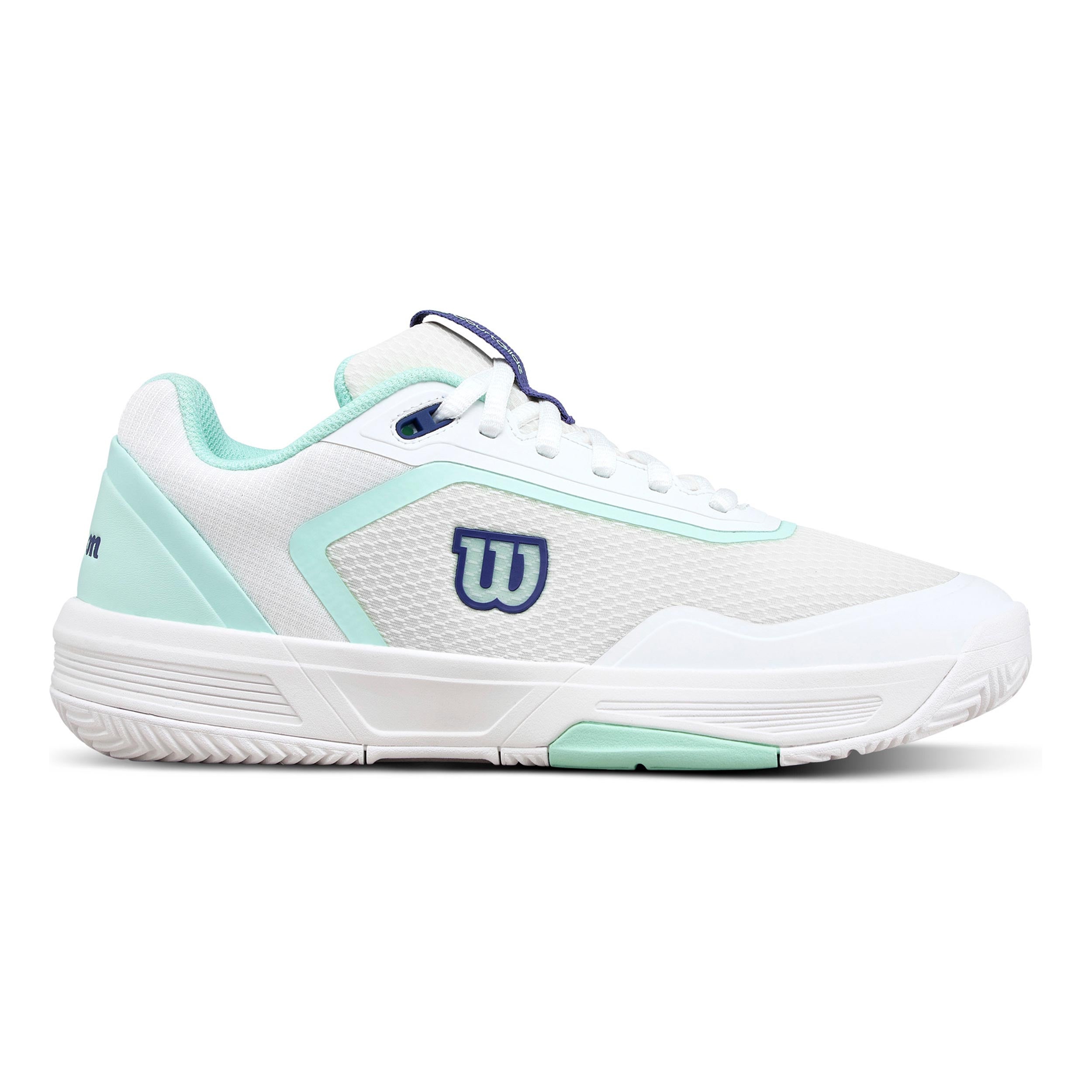 Wilson Court Glide Zapatilla todas las superficies Mujeres - blanco, turquesa